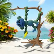 Monkey And Tree Flexi Toy