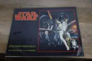 1993 Star Wars Post Art Portfolio 6 Individual 11x14 Lucas Arts Illustrations
