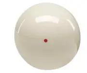 New Aramith Red Dot Cue Ball - 2 1/4" - Regulation Size & Weight