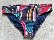 Bleu Rod Beattie Woman's Fabulous Low Rise Blue Swim Bikini Bottom Size 6
