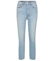 [Re/Done] Re/Done 90s high-rise slim jeans 27 blue