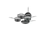 Healthy Choice 8 Piece Cookware Set With Non Stick Coating And Glass Lids Other Cookware