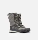 NEW SOREL Woman's Boots Whitney™ Tall Lace II QUARRY GRAY SIZE 5 NIB WATERPROOF