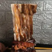 2kg Natural pertrified wood chalcedony (Silicified wood) Polishing specimen