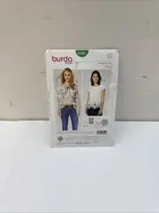 BURDA 6502 TOPS MISSES' Sewing Pattern Sizes 8 - 20 Skill: EASY