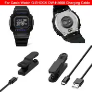 For Casio Watch G-SHOCK DW-H5600 USB Charging Cable Cradle Charger Accessories
