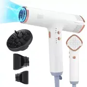 Quico Hair Blow Dryer 1875W High-Speed BLDC Professional 110000 RPM Quiet Hai...