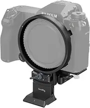 SMALLRIG Rotatable Collar Horizontal-to-Vertical Mount Plate for Fujifilm GFX 100S / 50S II / GFX100 II, Rotating Collar for Arca-Type, for Manfrotto, for DJI RS2 Plate - 4305
