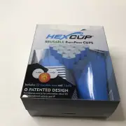 [NEW!] HexCup (22 Cups) Beer Pong Game Party Pack Ping Hexagon Set with 3 Balls