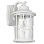 Lenore Outdoor Wall Lantern W185mm White - LENORE EX215-WH