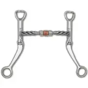 Myler Stainless Steel Horse Equine MB 03T Flat Shank Comfort Snaffle 5" Bit