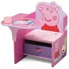 Multicolor Peppa Pig Chair Desk w/ Storage Bin for Children