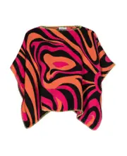 Pattern cloak 14Y Black