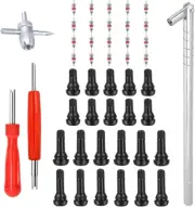 Stem Puller and Installer - 10pcs TR412, 6pcs TR413, 6pcs TR414 Short Rubber,