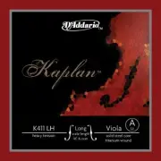 D'Addario Kaplan Viola Single A String, Long Scale, HeavyTension