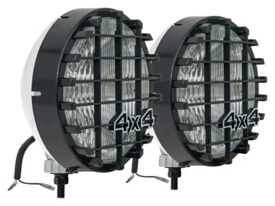 LAND ROVER 8" CHROME SPOT LAMPS 100W PAIR OF SPOT LIGHTS DA4088C