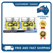 2 x 180g Cellucor C4 ID Series 60 Serve Pre Workout Supplement Icy Blue Razz