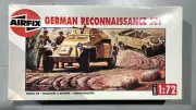 1/76 AIRFIX GERMAN RECONNAISSANCE SET MODEL KIT 02312-6 Sd Kfz 222 + Kubelwagen