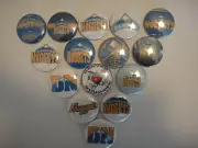 Denver Nuggets flat back buttons or pin badges cabochons embellishments magnets
