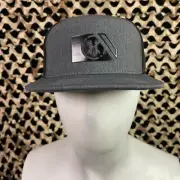 NEW HK Army Field Snap Back Hat - Charcoal