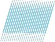 ABOOFAN Travel Toothpick Set 1060pcs Double-Ended Plastic Toothpicks Soft Floss Picks Interdental Teeth Picks Floss for Home Travel