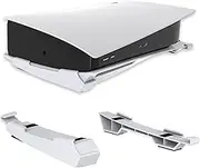 NexiGo PS5 Accessories Horizontal Stand, [Minimalist Design], PS5 Base Stand, Compatible with Playstation 5 Disc & Digital Editions, White
