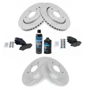 Front and Rear Disc Brake Kit for Volkswagen Routan Dodge Grand Caravan Journey (for: Volkswagen)