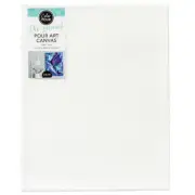 American Crafts Color Pour Blank 8" x 10" Canvas 2-pack NEW 620287