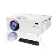 Portable Mini Projector with Multi-Interface Connectivity for Home Theater and B