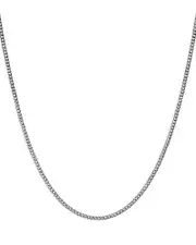 John Hardy Sterling Silver Chain Curb Link Necklace, 22/24