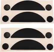 SING F LTD 2 Set Black Mouse Feet Silent Replacement Pads Skates Glide Feet PTFE Compatible with Logitech M590 Multi-Device Wireless Mouse