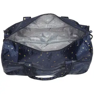 HAPITAS 星空藍 旅行袋 行李袋 摺疊收納旅行袋 插拉桿旅行袋 HAPI+TAS H0002-170 (小/大)
