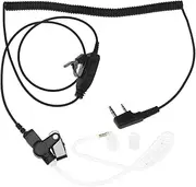 LT Easiyl 1PC 2 Pin Walkie Talkie Radio Earpiece Security Earpiece Headset Compatible with Baofeng UV-5R UV-82 BF-F8HP BF-888S Radio Walkie Talkie