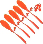jojofuny Set of 5 Plastic Propellers Model Airplane Parts Toy Airplane Repair Tools Rc Helicopter Propellers Kit