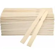 Paint Stir Sticks Bulk 10 inch, 100pc Wooden Paint Stirrers Mixing Stick,