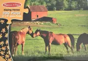 Melissa & Doug 200pc Jigsaw Puzzle Kissing Horses NEW UNOPENED!