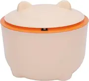 Cat Poop Garbage Can, Cat Litter Trash Can with Lid, PP Material, Multifunctional Waste Bin Trash Container Space Saving Design for Cat, Small Dog