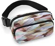 [YTLKGFP] Waist Pack Pile of Marshmallows Printed Butt Pack Fanny Pack Hip Bum Bag for Workout Traveling Casual Running Hiking Cycling, Pile of Marshmallows, 7.9 X 5.1 in