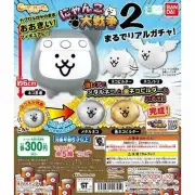 Bandai Capchara Battle Cats Vol 2 Ninja Gold Macho Bird Metal Cat Figure Set