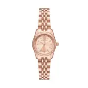 Michael Kors Lexington Three Hand Rose Gold Tone Stainless Steel Watch MK4739 4064092247268