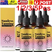 1-5X Tanning Drops Drinkable 60 ml/Bottle, Sunless Tanning Drops To Drink