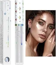 [YRTUOP] Liquid Highlighter,Highlight Beauty Wand - Waterproof Glow Liquid Highlighter Long Lasting Highlighter Shimmer for Cheeks