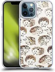 Head Case Designs Officially Licensed Cat Coquillette Hedgehogs Animals Gel Case [Military Grade Protection] Compatible with Apple iPhone 12 Pro Max