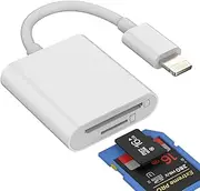 TF Micro SD Card Reader Adapter for Iphone Lightning Adaptador Camera Flash Memory Compact Photo Photography Viewer Accessories for Apple 14 13 12 11 Pro Max X Xs Xr 8 7 6 Plus Ipad Air Mini 2020 2019