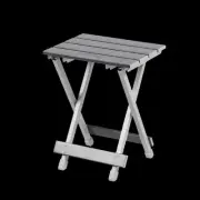 OZtrail Aluminium Stool Camping Adventure Radome Antenna Kit Folds For Storage