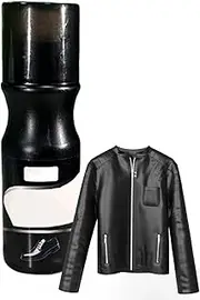 [mercenary] Shoe Polish | 100ml Leather Shoe Polish Liquid | Shoe Shine Oil, Leather Shoe Polish Liquid, Shoe Maintenance Supplies with Sponge Applicator