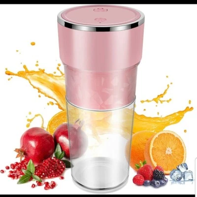 Portable Fruit Blender,USB Rechargeable Shakes and Smoothies Juicer Cup.