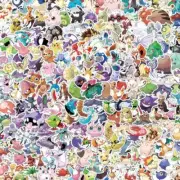 Nintendo Pokemon 50ct Assorted 2"-3" Stickers