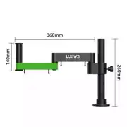 Articulating Arm Universal Stand Microscopio HDMI Video Camera Phone Repair