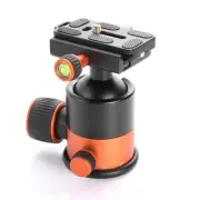 360°Rotating Metal Pro Tripod Ball Head Ballhead+Quick Release Plate DSLR Camera